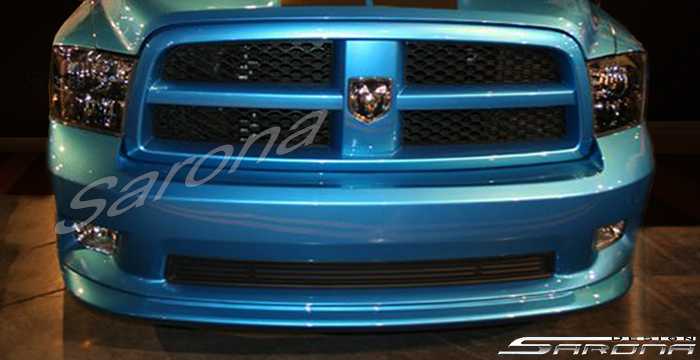 Custom Dodge Ram  Truck Front Lip/Splitter (2009 - 2012) - $299.00 (Part #DG-014-FA)